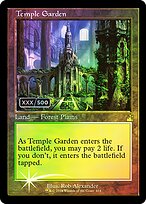 Magic the Gathering Card - Temple Garden - MTG Circle