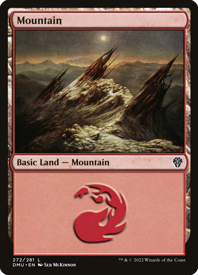 Magic the Gathering Card - Mountain - MTG Circle