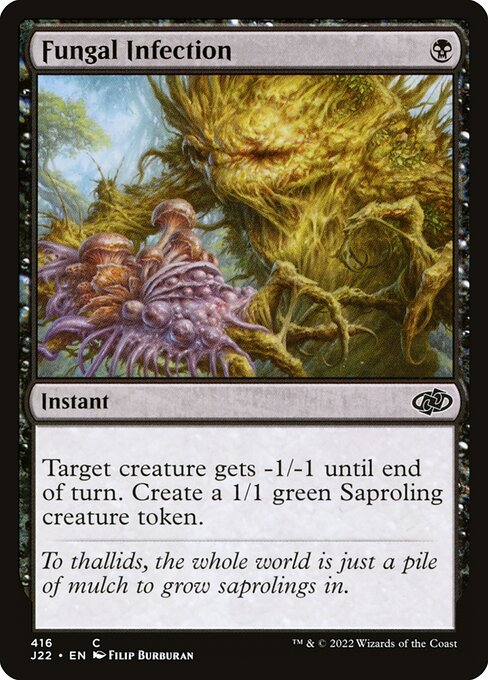 Magic the Gathering Card - Fungal Infection - MTG Circle