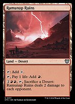 Magic the Gathering Card - Ramunap Ruins - MTG Circle