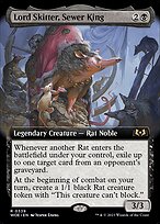 Magic the Gathering Card - Lord Skitter, Sewer King - MTG Circle