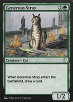 Magic the Gathering Card - Generous Stray - MTG Circle