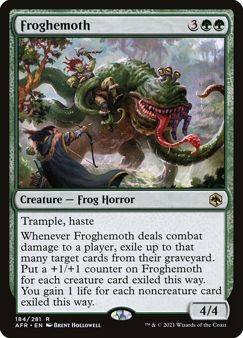 Magic the Gathering Card - Froghemoth - MTG Circle