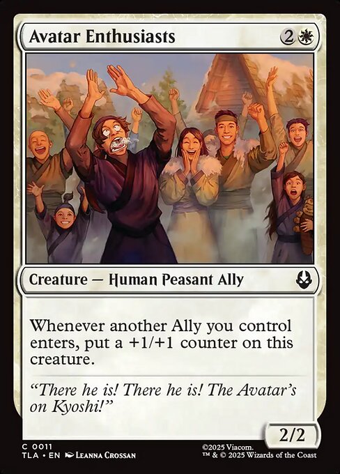 Magic the Gathering Card - Avatar Enthusiasts - MTG Circle