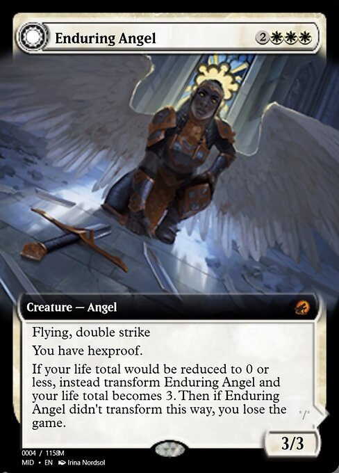 Magic the Gathering Card - Enduring Angel - MTG Circle
