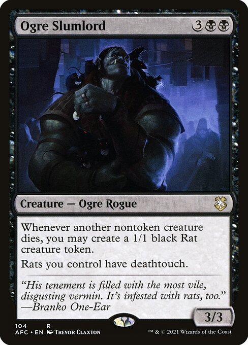 Magic the Gathering Card - Ogre Slumlord - MTG Circle