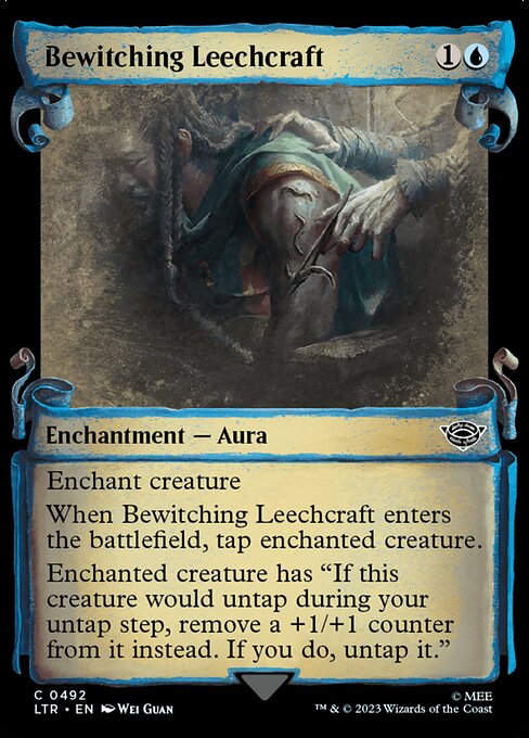 Magic the Gathering Card - Bewitching Leechcraft - MTG Circle