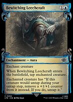 Magic the Gathering Card - Bewitching Leechcraft - MTG Circle