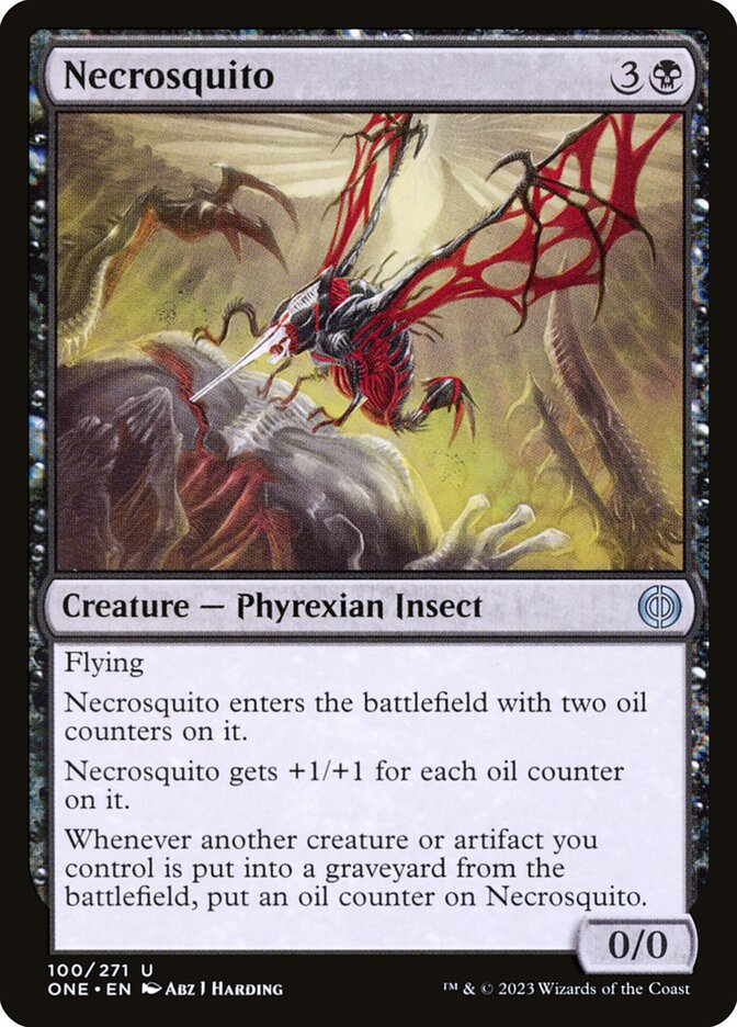 Magic the Gathering Card - Necrosquito - MTG Circle