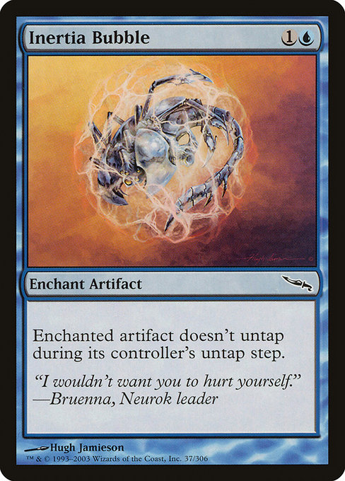 Magic the Gathering Card - Inertia Bubble - MTG Circle