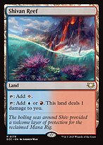 Magic the Gathering Card - Shivan Reef - MTG Circle