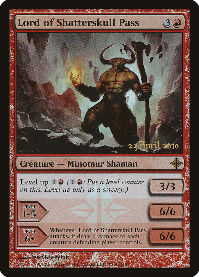 Magic the Gathering Card - Lord of Shatterskull Pass - MTG Circle