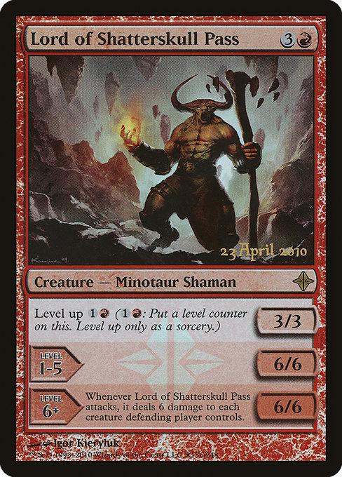 Magic the Gathering Card - Lord of Shatterskull Pass - MTG Circle