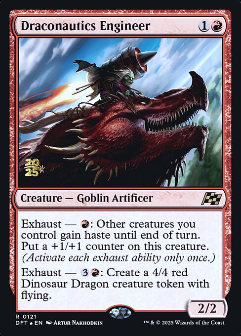 Magic the Gathering Card - Draconautics Engineer - MTG Circle