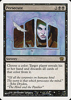 Magic the Gathering Card - Persecute - MTG Circle