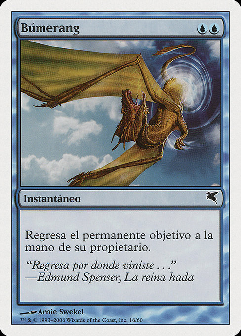 Magic the Gathering Card - Boomerang - MTG Circle