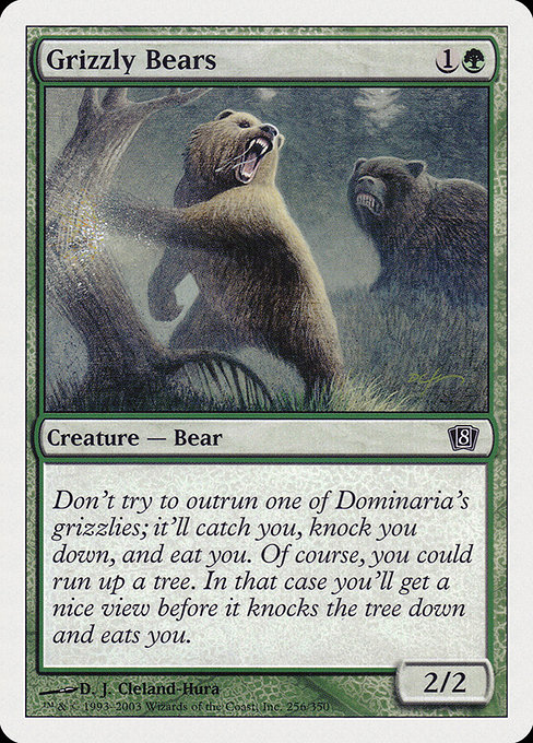 Magic the Gathering Card - Grizzly Bears - MTG Circle