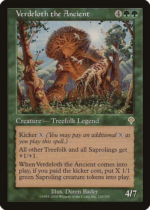 Magic the Gathering Card - Verdeloth the Ancient - MTG Circle