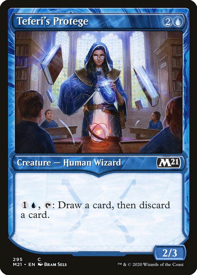 Magic the Gathering Card - Teferi's Protege - MTG Circle