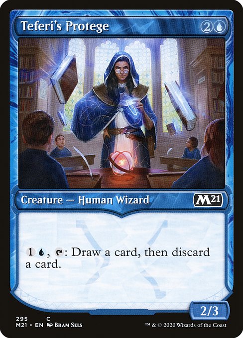 Magic the Gathering Card - Teferi's Protege - MTG Circle