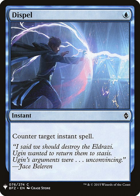 Magic the Gathering Card - Dispel - MTG Circle