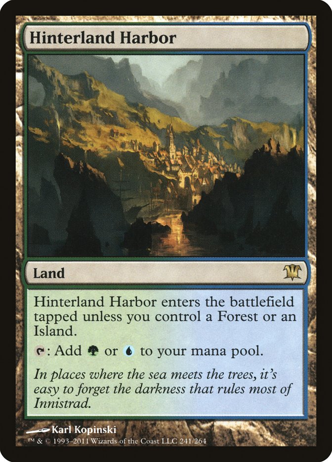 Magic the Gathering Card - Hinterland Harbor - MTG Circle