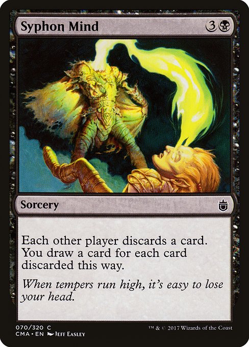 Magic the Gathering Card - Syphon Mind - MTG Circle