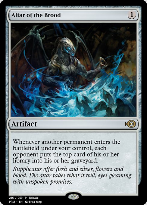 Magic the Gathering Card - Altar of the Brood - MTG Circle