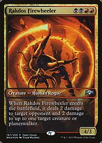 Magic the Gathering Card - Rakdos Firewheeler - MTG Circle