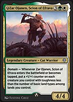 Magic the Gathering Card - A-Zar Ojanen, Scion of Efrava - MTG Circle