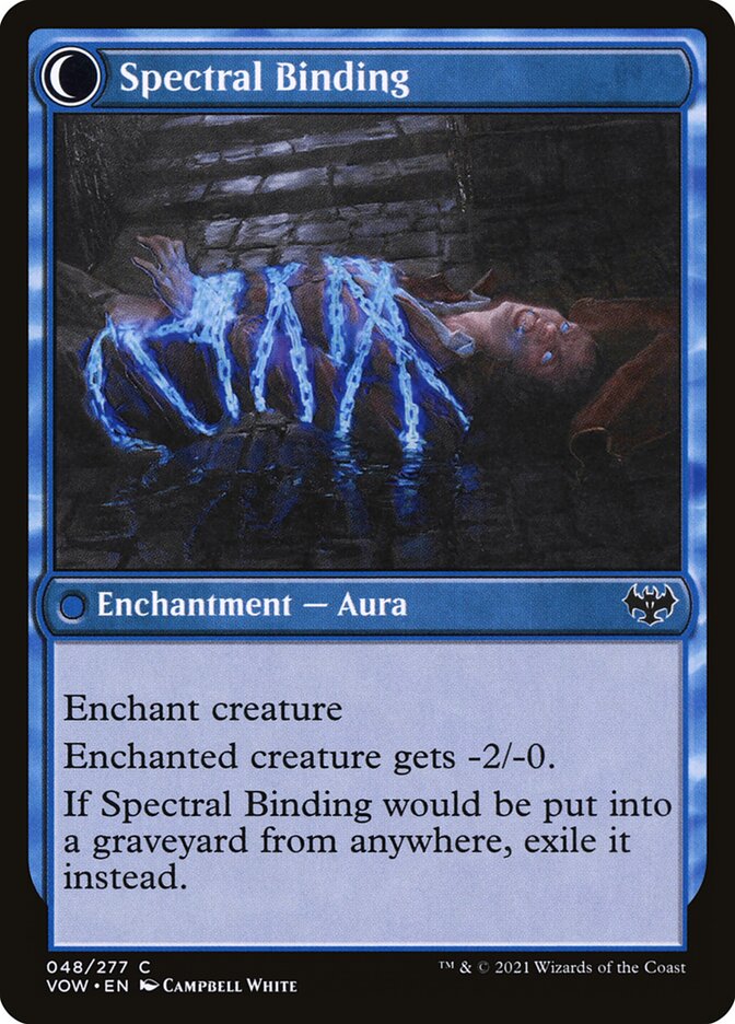 Magic the Gathering Card - Spectral Binding - MTG Circle