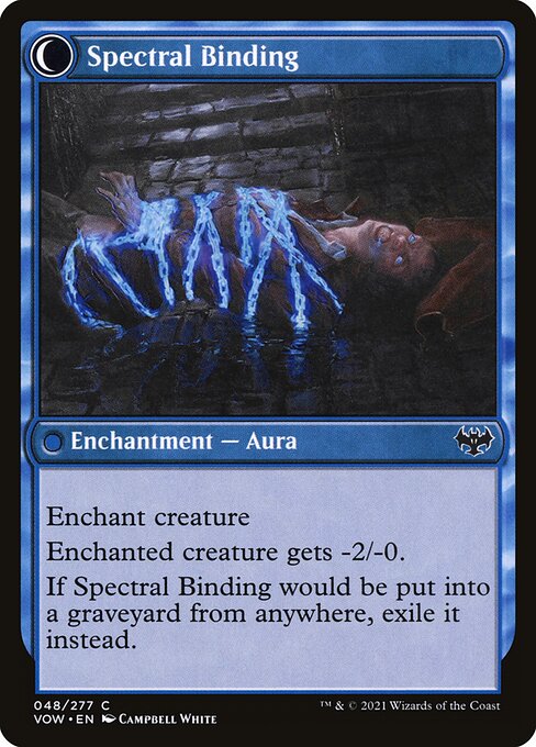 Magic the Gathering Card - Spectral Binding - MTG Circle