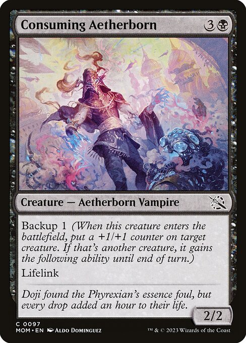 Magic the Gathering Card - Consuming Aetherborn - MTG Circle