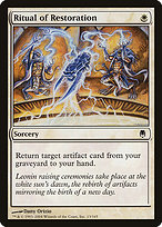 Magic the Gathering Card - Ritual of Restoration - MTG Circle