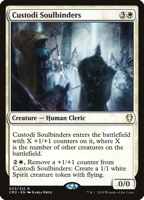 Magic the Gathering Card - Custodi Soulbinders - MTG Circle