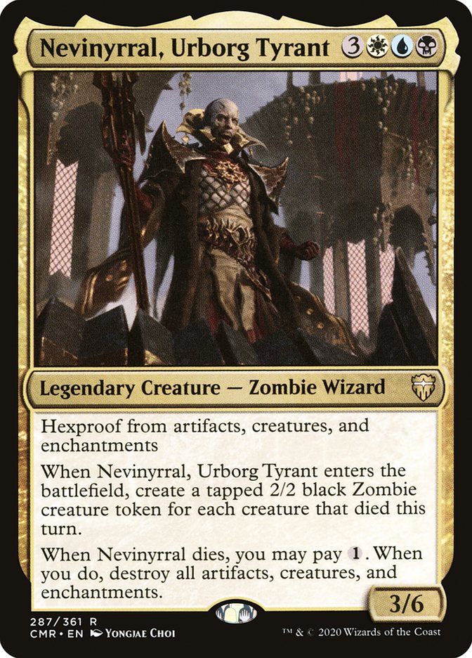 Magic the Gathering Card - Nevinyrral, Urborg Tyrant - MTG Circle