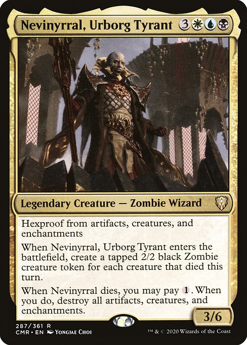 Magic the Gathering Card - Nevinyrral, Urborg Tyrant - MTG Circle