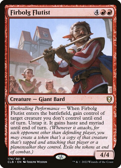 Magic the Gathering Card - Firbolg Flutist - MTG Circle