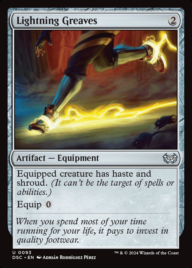 Magic the Gathering Card - Lightning Greaves - MTG Circle