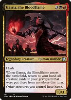 Magic the Gathering Card - Garna, the Bloodflame - MTG Circle
