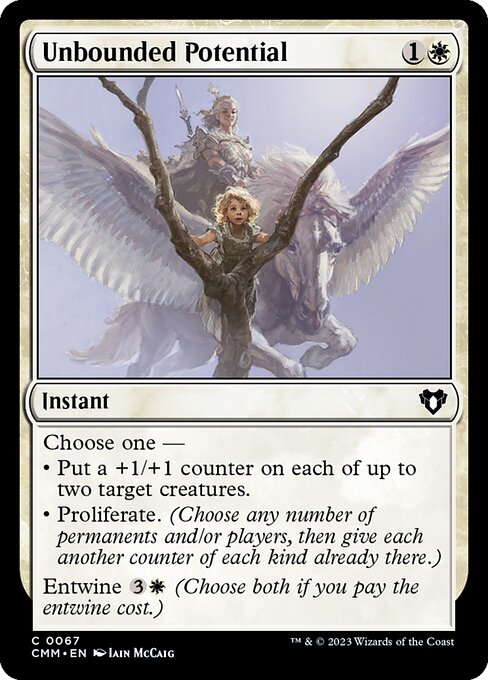Magic the Gathering Card - Unbounded Potential - MTG Circle