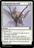 Magic the Gathering Card - Unbounded Potential - MTG Circle