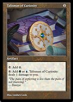 Magic the Gathering Card - Talisman of Curiosity - MTG Circle