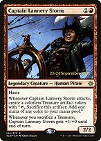 Magic the Gathering Card - Captain Lannery Storm - MTG Circle