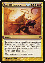 Magic the Gathering Card - Cruel Ultimatum - MTG Circle