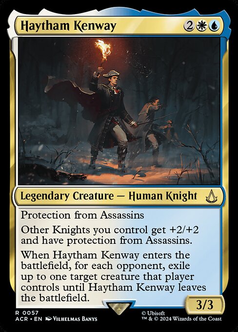 Magic the Gathering Card - Haytham Kenway - MTG Circle