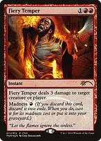 Magic the Gathering Card - Fiery Temper - MTG Circle