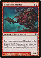 Magic the Gathering Card - Bloodmark Mentor - MTG Circle