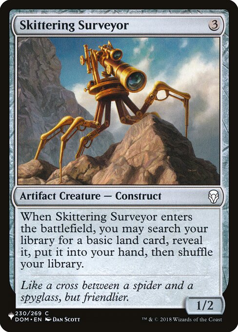 Magic the Gathering Card - Skittering Surveyor - MTG Circle