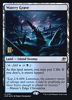 Magic the Gathering Card - Watery Grave - MTG Circle